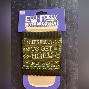 Eco-Freek Beverage Sleeve Christmas Party Ugly Sweater Party Gifts